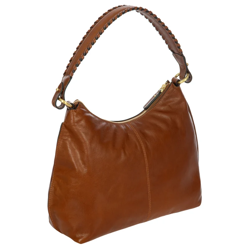 Brics Volterra - Schultertasche 32 cm (tobacco)