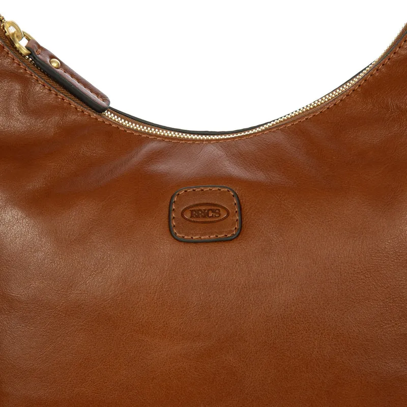 Brics Volterra - Schultertasche 32 cm (tobacco)