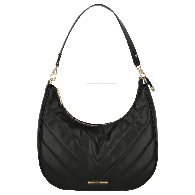 Travelite BARBARA Cozy Hobo Bag - Schultertasche 35 cm (schwarz)
