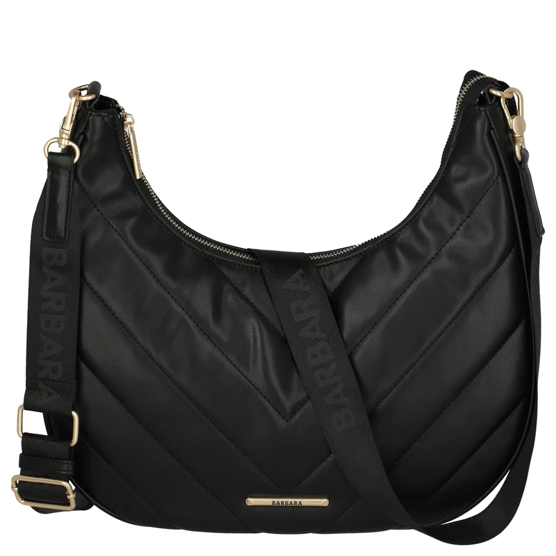 Travelite BARBARA Cozy Hobo Bag - Schultertasche 35 cm (schwarz)