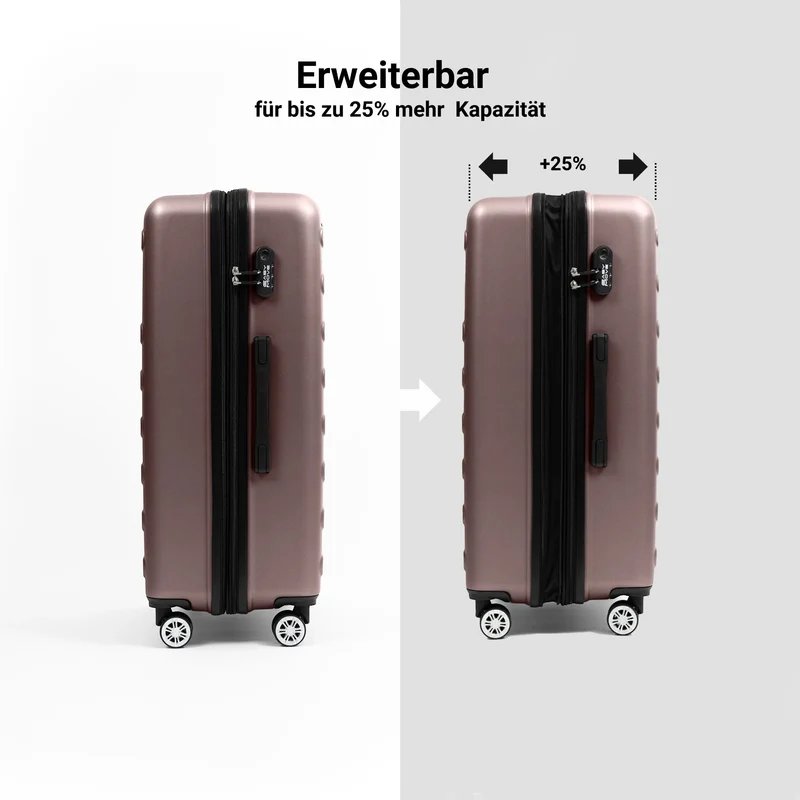Flair 088 - Reisekoffer Set Hartschale