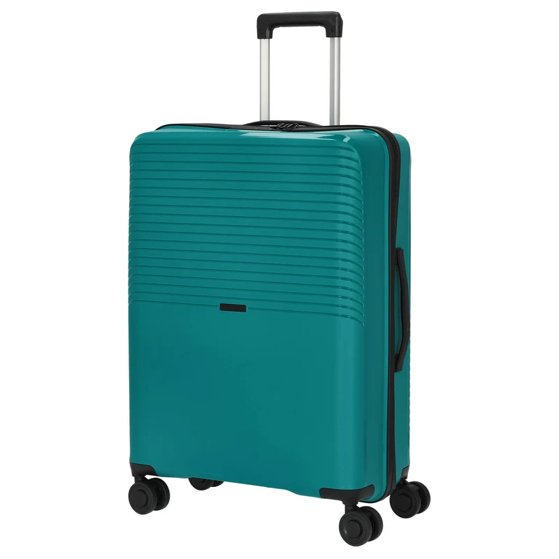 D&N Travel Line 4000 - 4-Rollen-Trolley M 66 cm (grün)