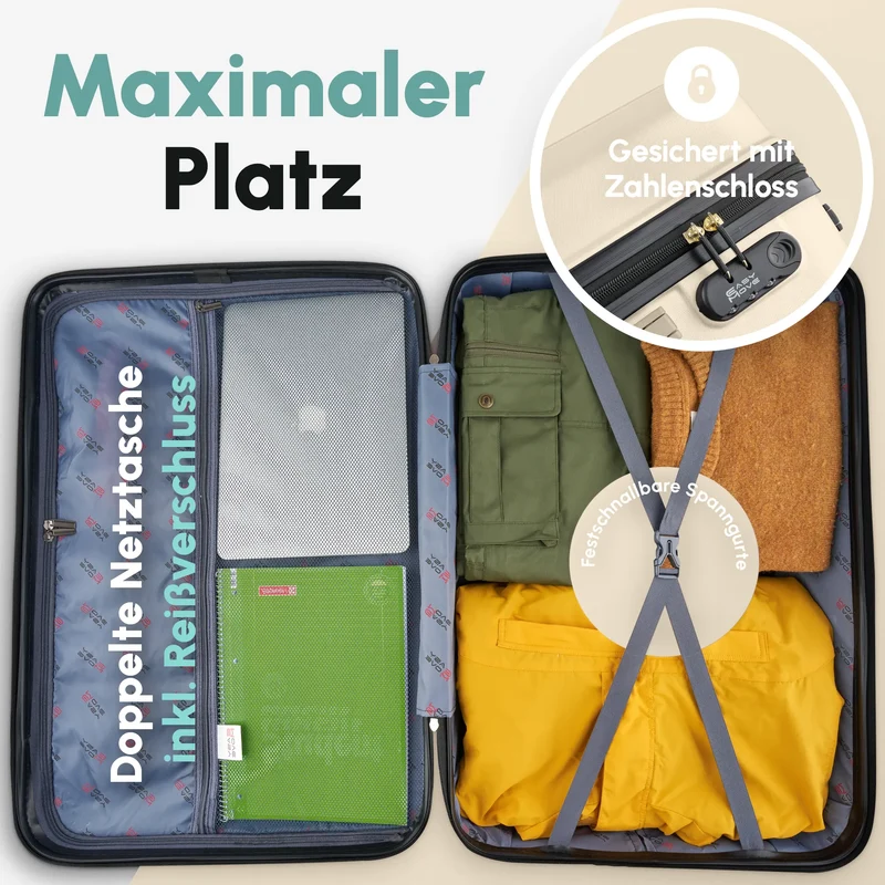ACE 026 – Reisekoffer Set Hartschale