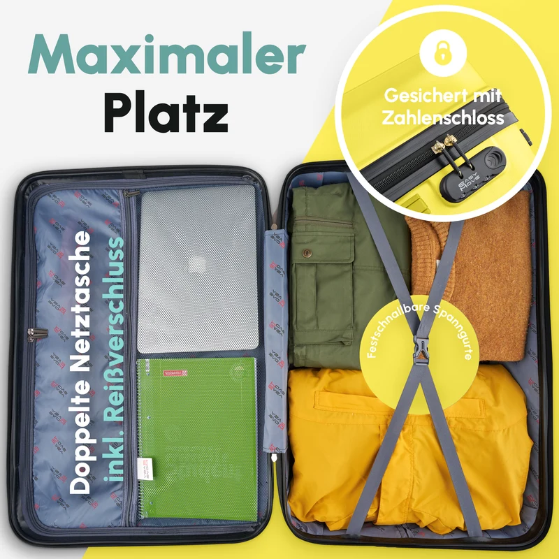 ACE 026 – Reisekoffer Set Hartschale