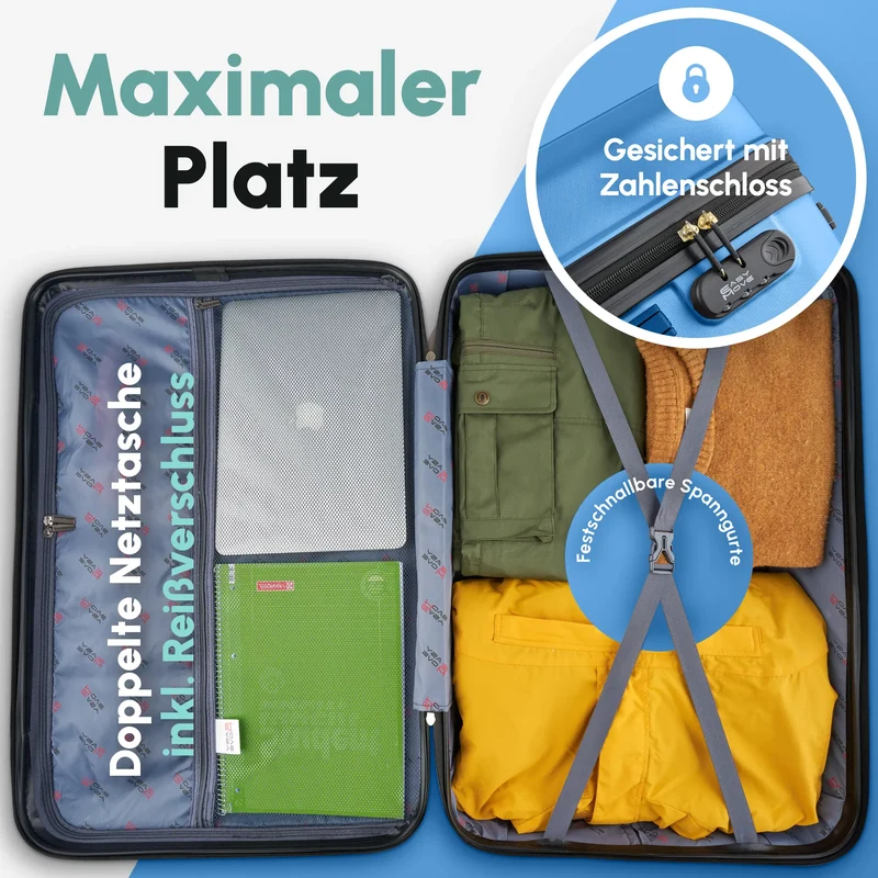 ACE 026 – Reisekoffer Set Hartschale