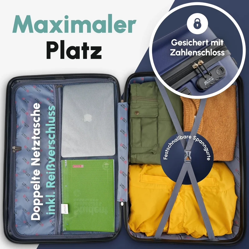 ACE 026 – Reisekoffer Set Hartschale