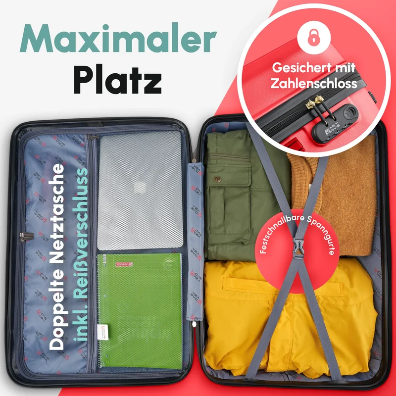 ACE 026 – Reisekoffer Set Hartschale