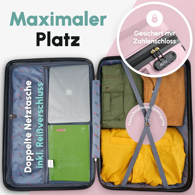 ACE 026 – Reisekoffer Set Hartschale