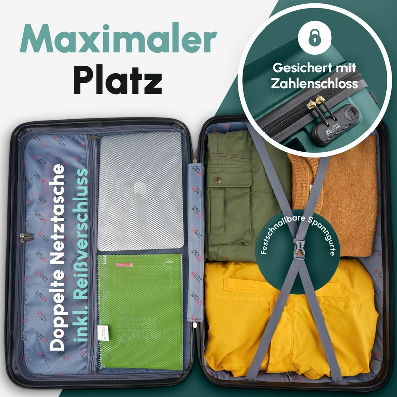 ACE 026 – Reisekoffer Set Hartschale