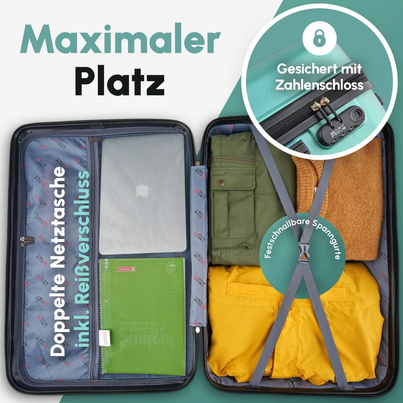 ACE 026 – Reisekoffer Set Hartschale
