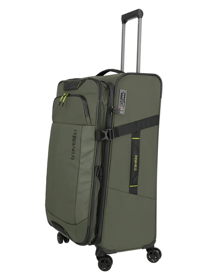 Travelite BRIIZE 4-Rad-Trolley L 78cm Khaki