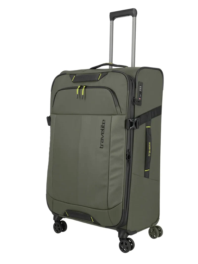 Travelite BRIIZE 4-Rad-Trolley L 78cm Khaki