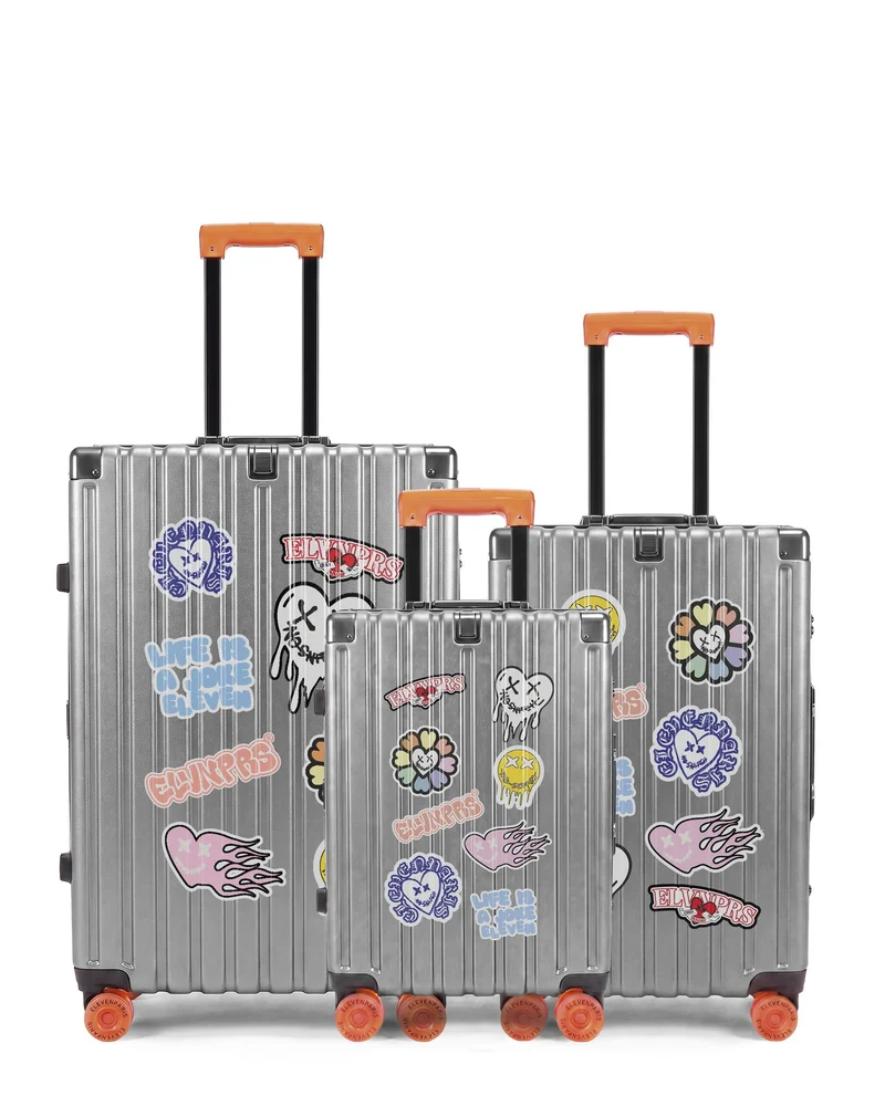3er-Pack Hartschalenkoffer: Großer Koffer, mittelgroßer Koffer und Handgepäck XS LUGERS