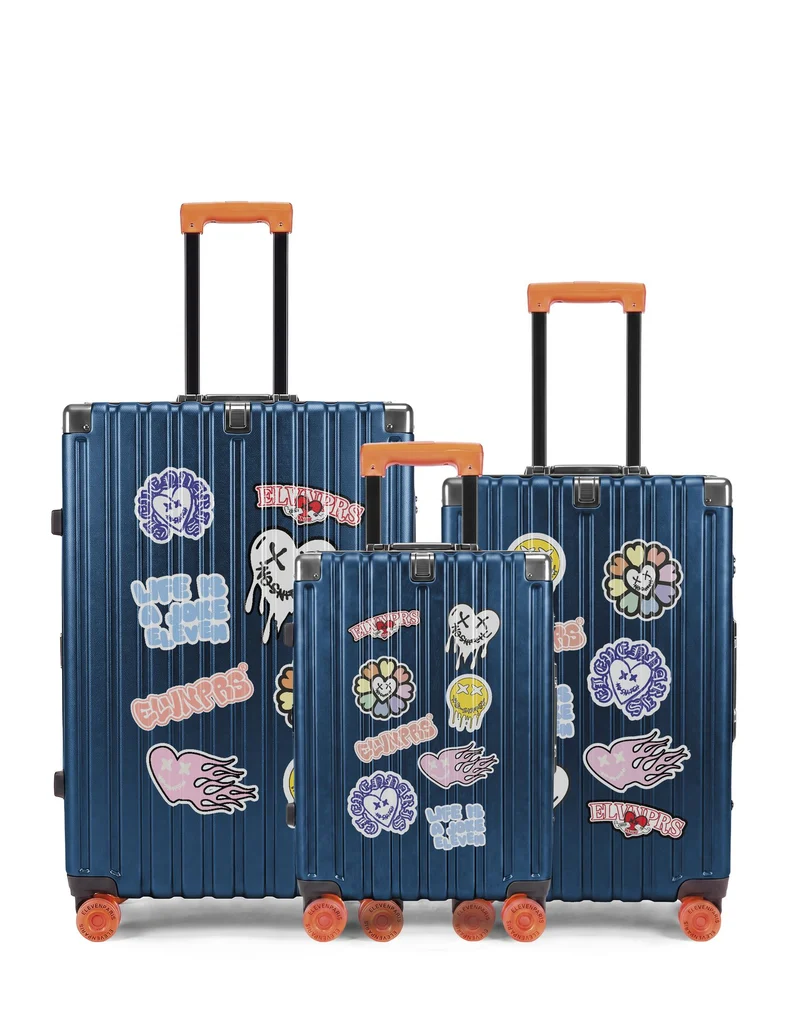 3er-Pack Hartschalenkoffer: Großer Koffer, mittelgroßer Koffer und Handgepäck XS LUGERS