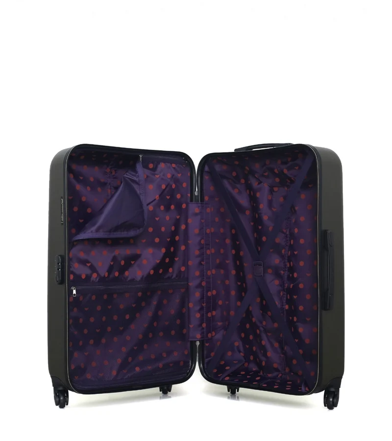 LPB LUGGAGE - 2er-Pack – Großer Koffer und Handgepäck ELEONOR