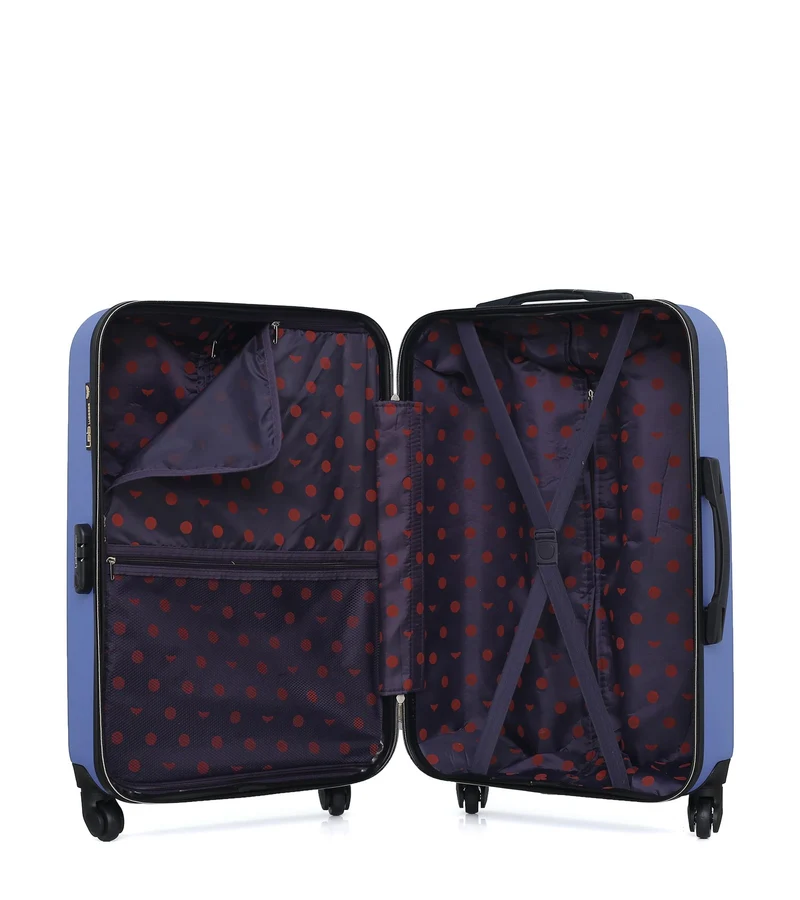 LPB LUGGAGE - 2er-Pack – Mittelgroßer Koffer und Handgepäck ELEONOR