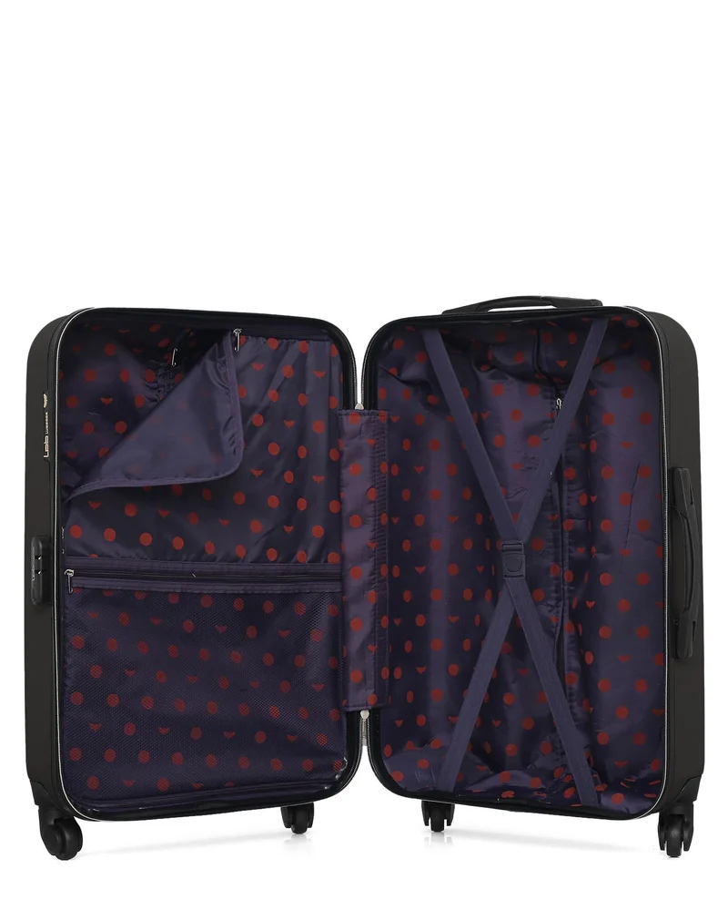 LPB LUGGAGE - 2er-Pack – Mittelgroßer Koffer und Handgepäck ELEONOR