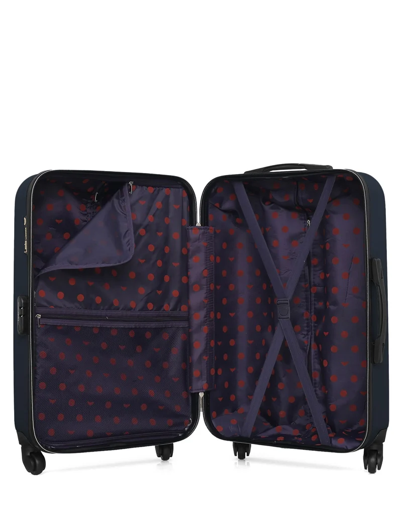 LPB LUGGAGE - 2er-Pack – Mittelgroßer Koffer und Handgepäck ELEONOR