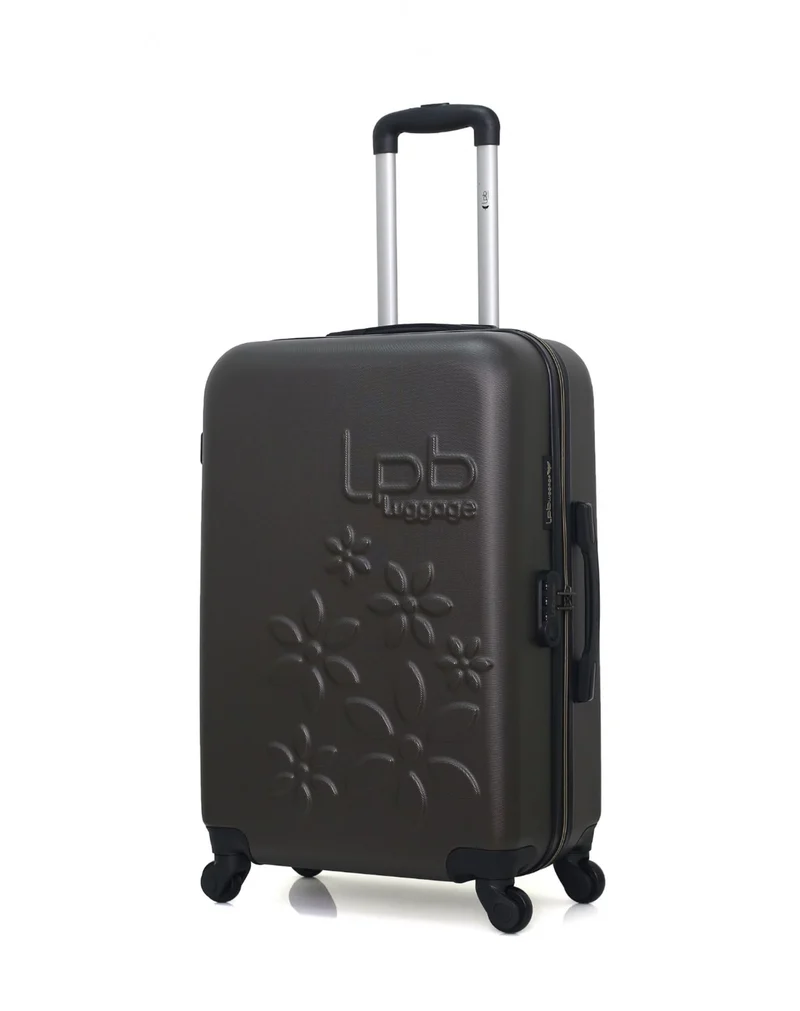 LPB LUGGAGE - 2er-Pack – Mittelgroßer Koffer und Handgepäck ELEONOR
