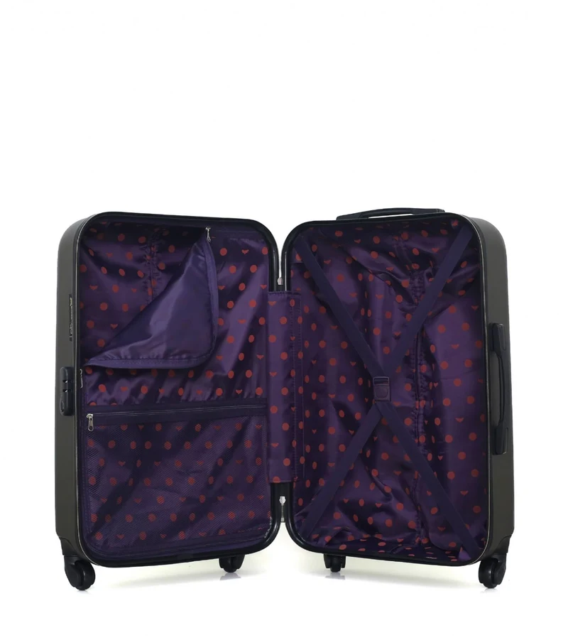 LPB LUGGAGE - 2er-Pack – Mittelgroßer Koffer und Handgepäck ELEONOR