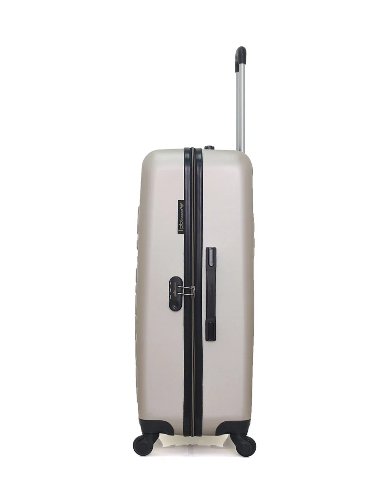 LPB LUGGAGE - 2er-Pack - Großer und mittelgroßer Koffer ELEONOR