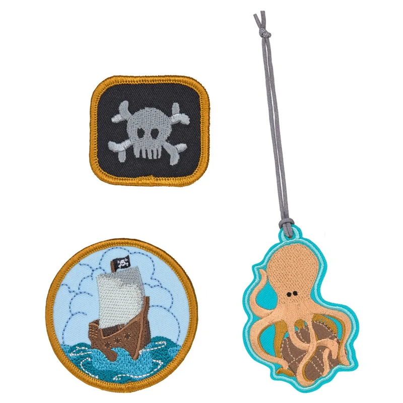 Lässig Zubehör School Patches Set - Anhänger/Patches (Pirates)