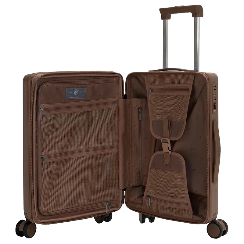 Heys Earth Tones - 4-Rollen-Kabinentrolley S 53 cm erw. (umber)