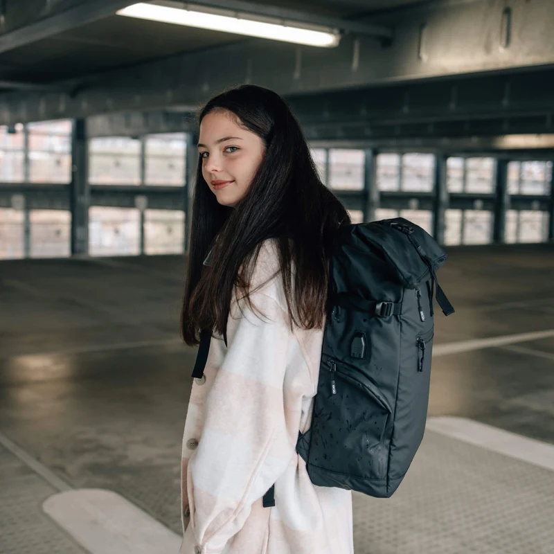 Neoxx VIBE Roll Top - Rucksack 15" 45 cm USB (urban)