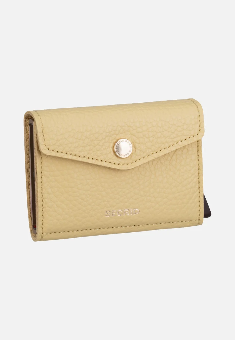 Envelope Vintage Butter Yellow - Portemonnaie