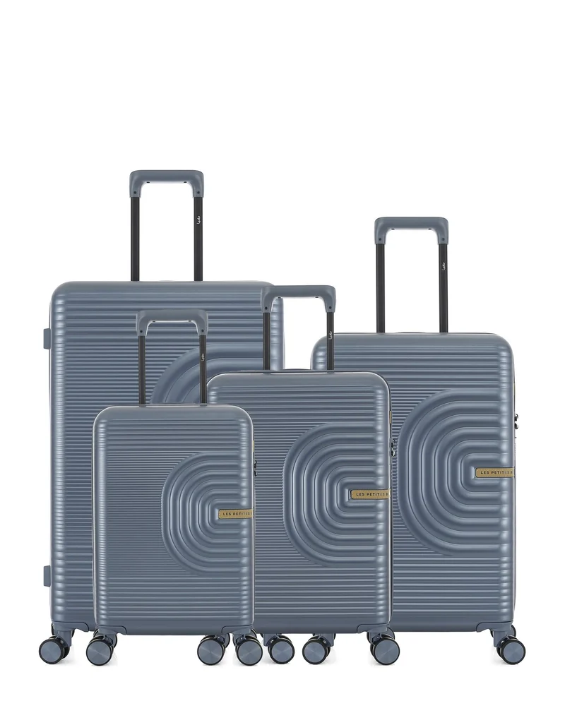 4er-Pack Hartschalenkoffer: Großer Koffer, mittelgroßer Koffer, Handgepäck und Handgepäck XS CELIA
