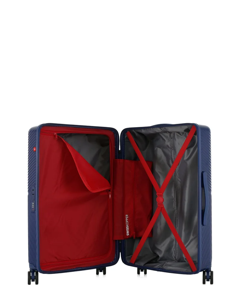 3er-Pack Hartschalenkoffer: Mittelgroßer Koffer, Handgepäck und Handgepäck XS FRIBOURG