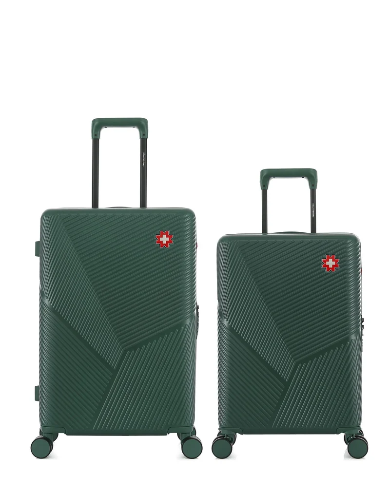 2er-Pack Hartschalenkoffer: Mittelgroßer und Handgepäck FRIBOURG