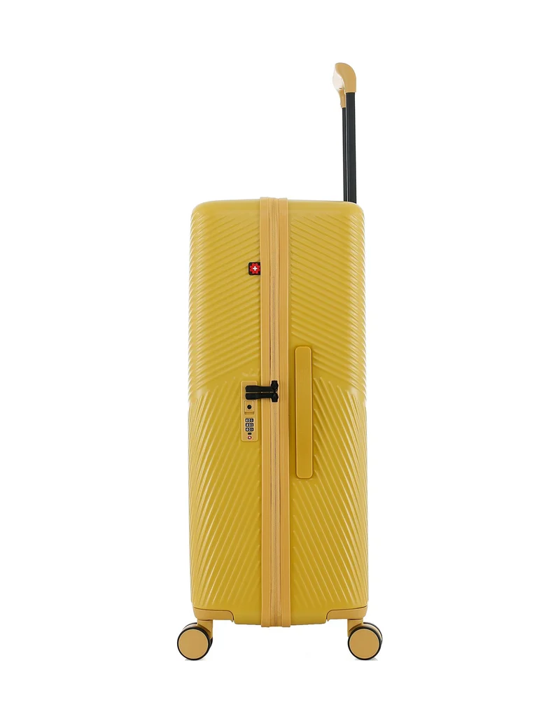 4er-Pack Hartschalenkoffer: Großer Koffer, mittelgroßer Koffer, Handgepäck und Handgepäck XS FRIBOURG