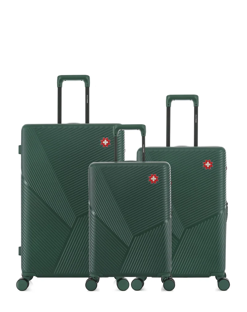 3er-Pack Hartschalenkoffer: Großer Koffer, mittelgroßer Koffer und Handgepäck FRIBOURG