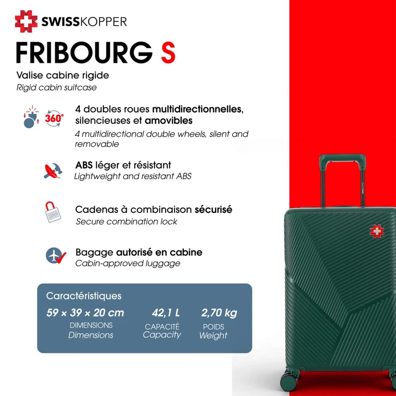 Hartschalenhandgepäck FRIBOURG