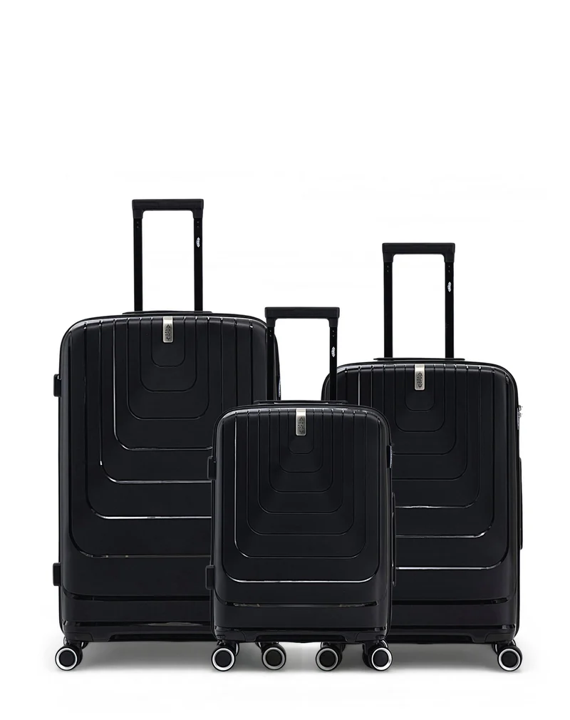 3er-Pack Hartschalenkoffer: Großer Koffer, mittelgroßer Koffer und Handgepäck GALINA