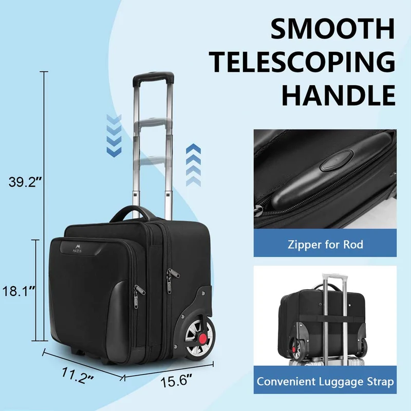 Business Travel Rolling Briefcase