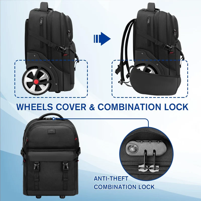 Large Wheeled Backpack