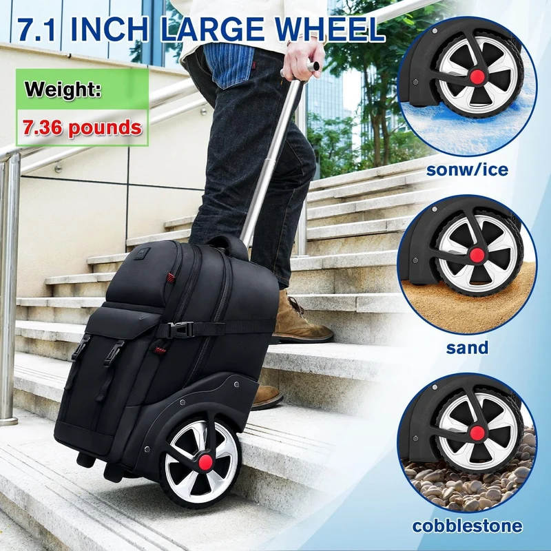 Large Wheeled Backpack