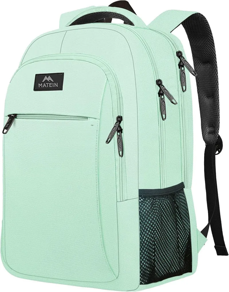 Mint Green Mlassic Travel Laptop Backpack