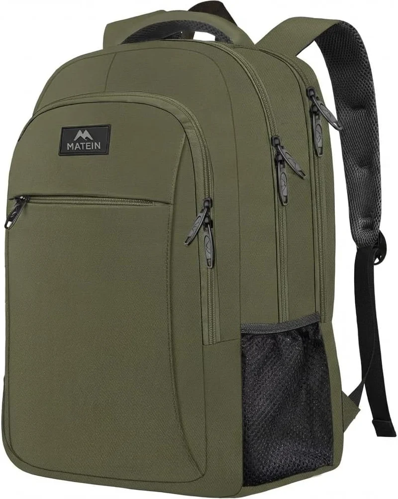 Olive Green Mlassic Travel Outdoor Backpack