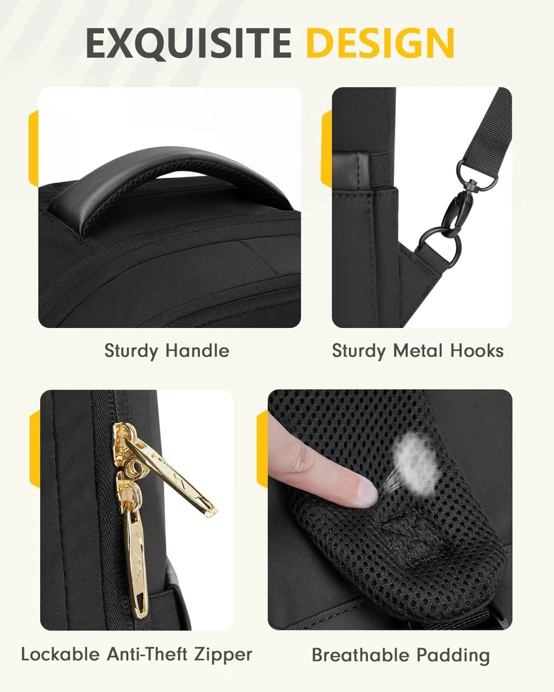 Carry On Backpack with Wheels