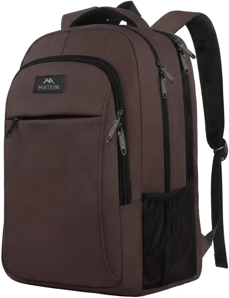 Brown Mlassic Travel Laptop Backpack