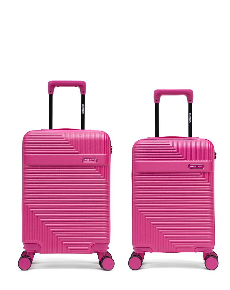 2er-Pack Hartschalenkoffer: Handgepäck und Handgepäck XS WOHLEN