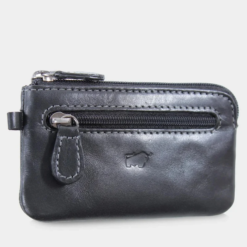 Braun Büffel Schlüsseletui Arezzo 11,5 x 6,5 x 1,2cm schwarz