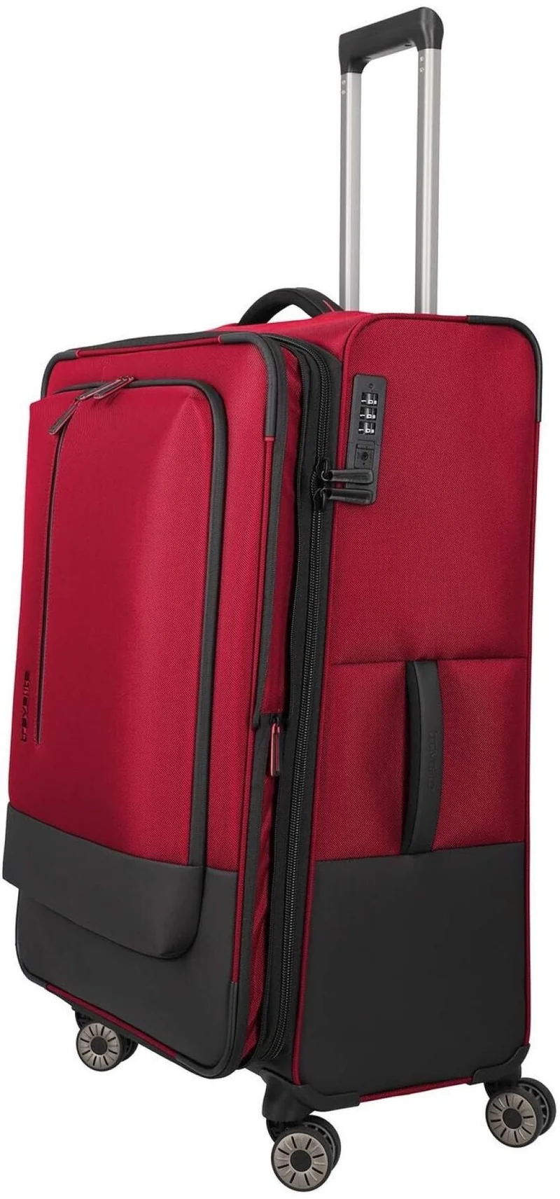 Travelite CROSSLITE Trolley 4w L exp. Weichgepäckkoffer rot