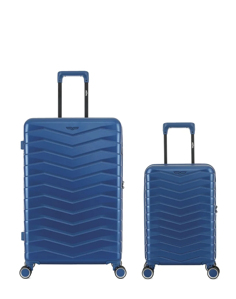 2er-Pack Hartschalenkoffer: Großer Koffer und Handgepäck XS SEATTLE