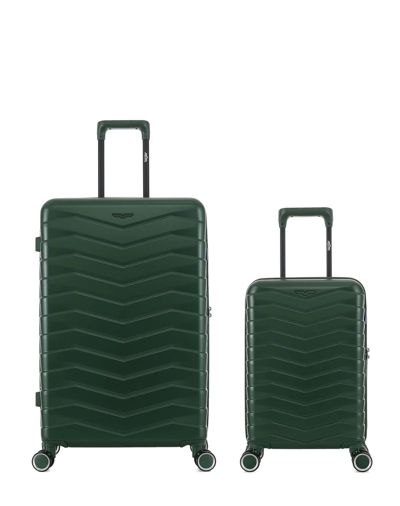 2er-Pack Hartschalenkoffer: Großer Koffer und Handgepäck XS SEATTLE