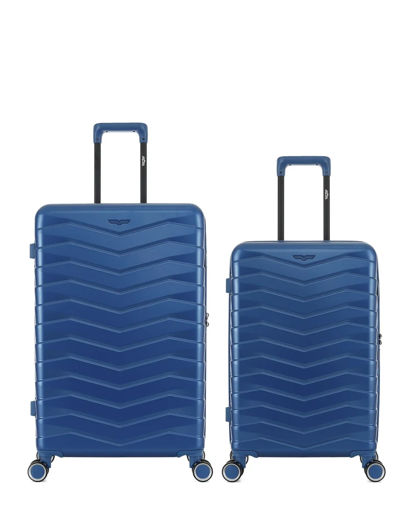 2er-Pack Hartschalenkoffer: Großer Koffer und mittelgroßer Koffer SEATTLE