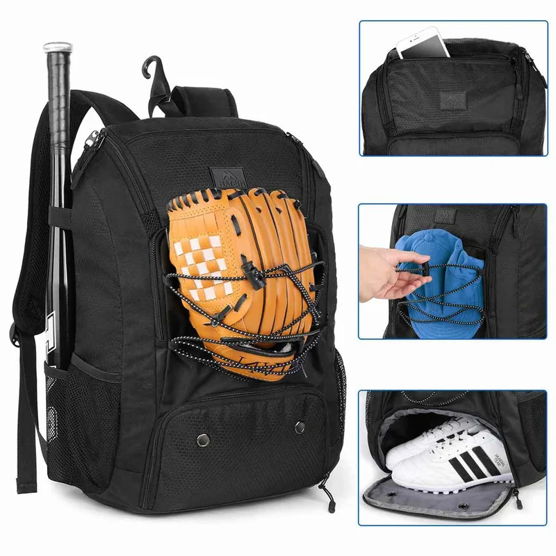 Baseball Bat Backpack (8 Colors)
